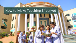 How to Make Teaching Effective?