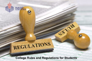 College Rules and Regulations for Students