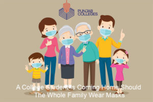 A College Student Is Coming Home. Should The Whole Family Wear Masks?