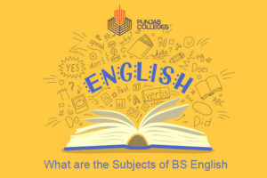 What are the Subjects of BS English?