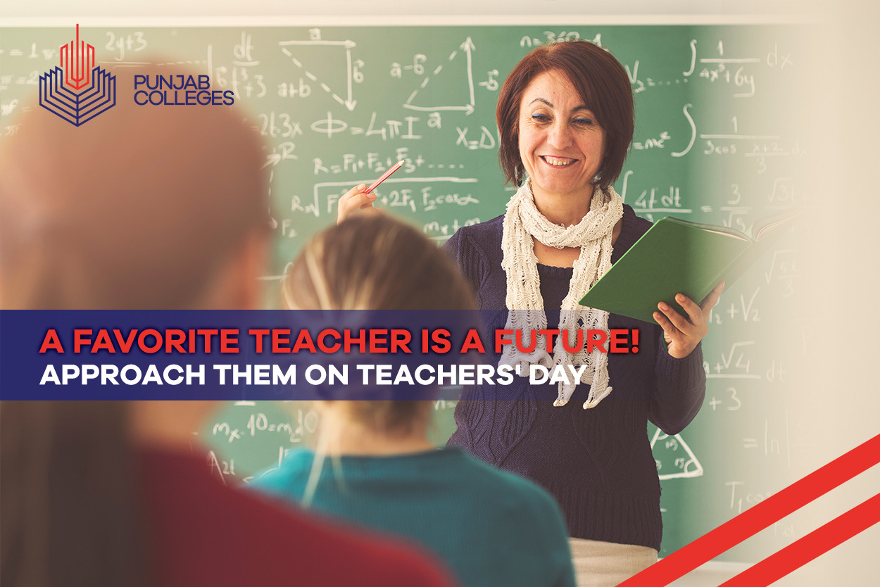 A Favorite Teacher is a Future! – Approach them on Teachers’ Day