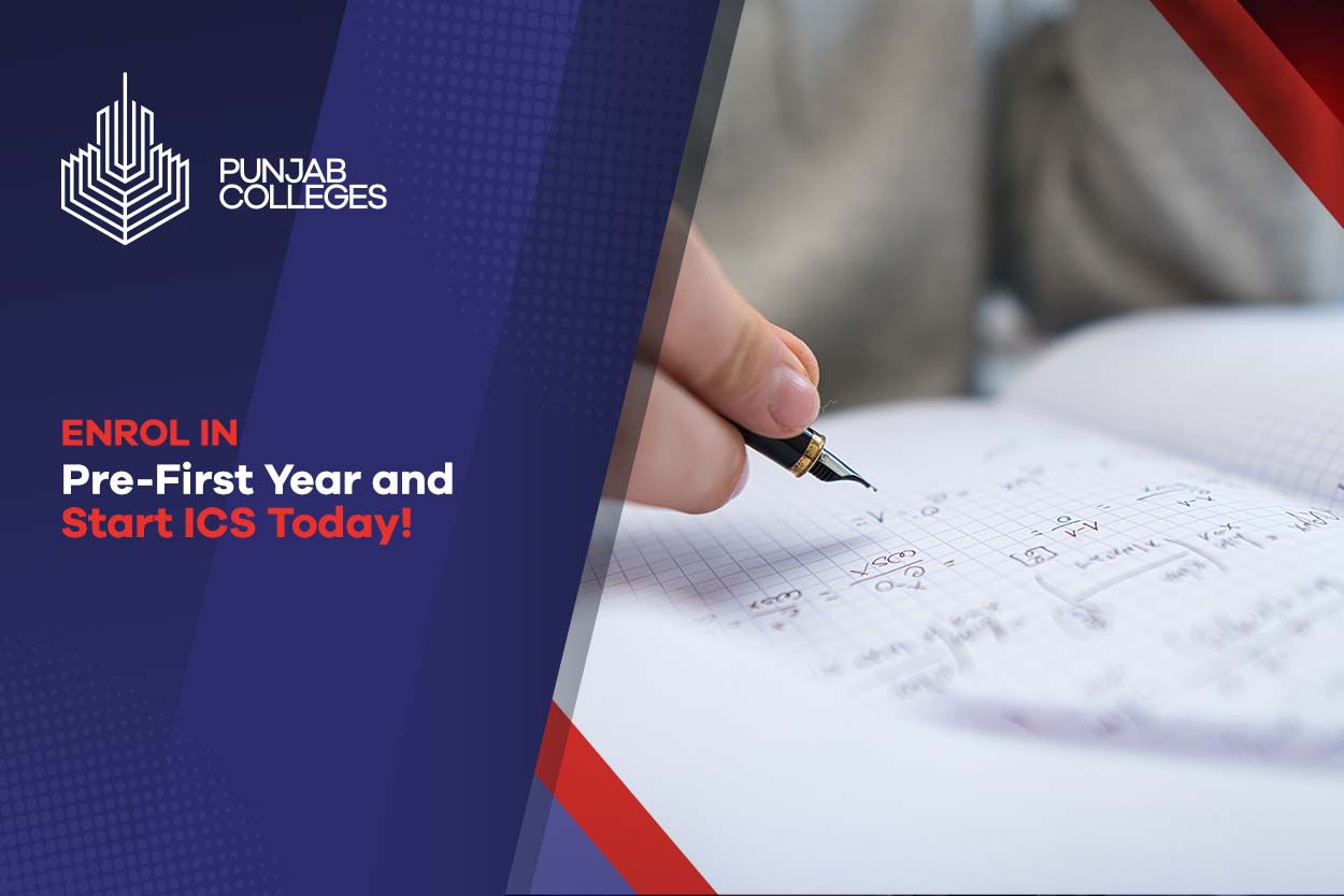 Enrol In Pre-First Year and start ICS Today!