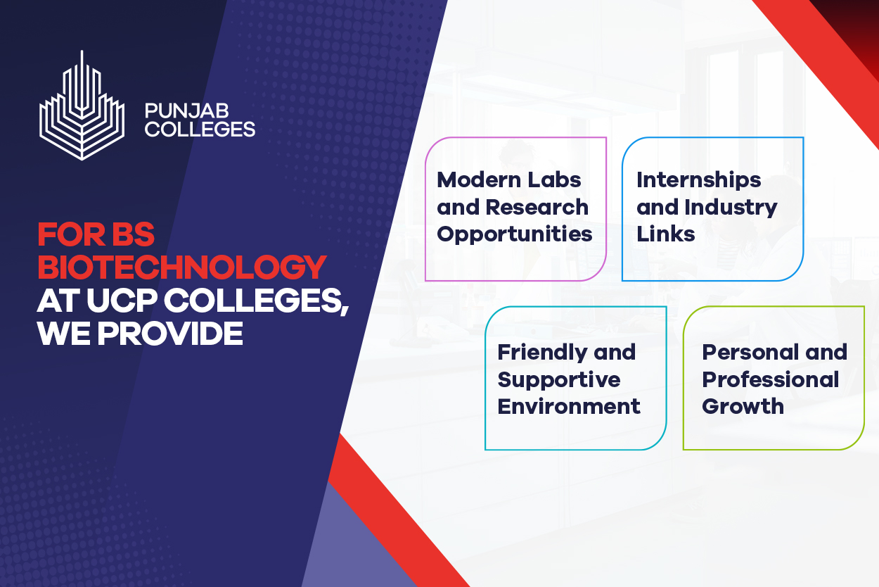 Explore BS Biotechnology at UCP Colleges
